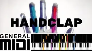 HandClap / Fitz & The Tantrums (MIDI Karaoke instrumental version tutorial)