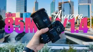 SIRUI Aurora 85mm f/1.4 Full Frame AF lens 10Bit 4K Video Test (Shot on Sony A7SIII)