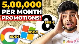 1Cr+Software Salary in INDIA! 😱 Software Engineer Promotions & Salary Explained