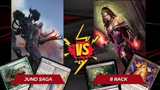 Jund Saga vs 8 Rack | Modern Gameplay