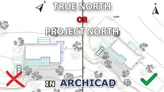 Setting the True North in Archicad Tutorial