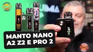 Rincoe Manto Nano A2 / Z2 / Pro 2 - Os Novos Pods da serie Manto Nano