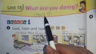 Tiếng Anh Lớp 3 Unit 18 || WHAT ARE YOU DOING? Học Từ Vựng Ngữ Pháp