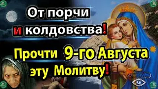 Сильная Молитва Пресвятой Богородицы на 9-е Августа от Порчи и Колдовства! ✝☦ Знахарь-Кирилл 🧙