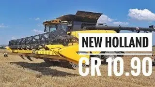 NEW HOLLAND CR 10 90 - САМЫЙ БОЛЬШОЙ ЗЕРНОУБОРОЧНЫЙ КОМБАЙН