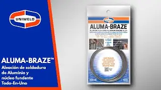 ALUMA-BRAZE™ Aleación de soldadura de Aluminio con núcleo fundente todo-en-uno.