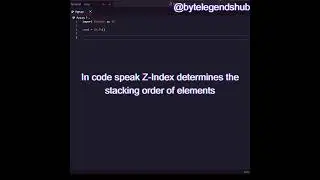 🚀 Z-Index Explained in 36 Seconds! #codingmemes #programming #phython #shorts
