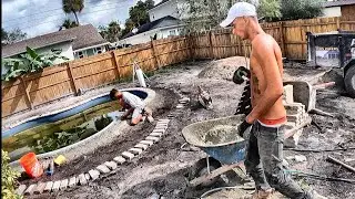 КАК ВКАЛЫВАЮТ в США на стройке.