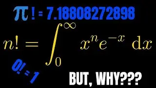 pi! = What!? Deriving the Gamma Boi, with reverse engineering