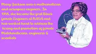Representation Matters: Mary Jackson