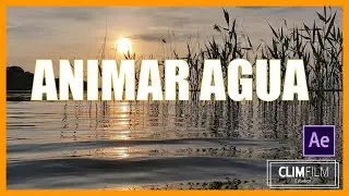Cómo ANIMAR movimiento de AGUA en AFTER EFFECTS - Animar fotografía de agua