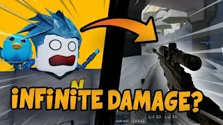 This Gun In Aimblox Does INFINITE DAMAGE???