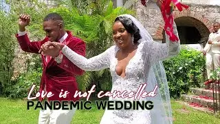 Pandemic Wedding in Jamaica - Admiral's Mountain Greathouse