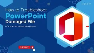 How To Troubleshoot PowerPoint Damaged File | O365 Troubleshooting Issues