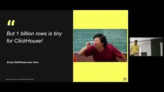 The One Trillion Row Challenge - query 1 trillion rows for below $0.5 - Dale McDiarmid (ClickHouse)