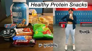 Protein and Easy Healthy Snacks *fitness journey*