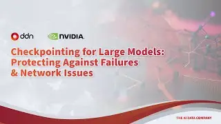 Checkpointing for Large Models: Protecting Against Failures & Network Issues