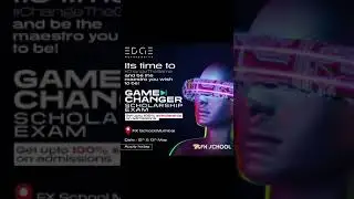 The Game Changer Scholarship || EDGE Metaversity