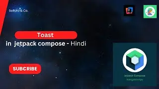 Toast in jetpack compose in Hindi / How to create Toast in Jetpack Compose in Hindi