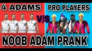 4 Noob Adam vs 4 Pro BFA Players II Team_Bfa II BFA VS Noob ADAM !