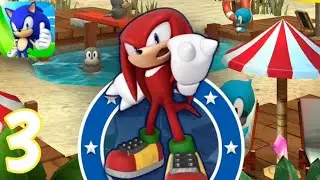 Sonic Dash - Gameplay Walkthrough Part 3 - Knuckles (iOS, Android)