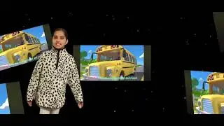 Wheels on The Bus Go Round and Round | Kids Rhyme | Nursery Rhyme | #kidsrhymes #nurseryrhymes 