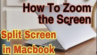 Macbook Hacks for Split Screen || Shortcuts for Accessibility Zoom