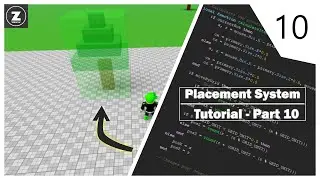 Placement System Tutorial - P10 (Roblox Studio)