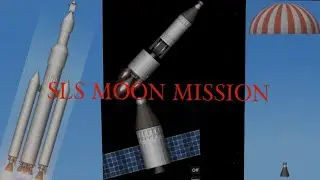 SLS Advance Build launch in Spaceflight simulator