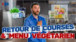 Repas végétarien complet PAS CHER et GOURMAND😋avec @ChefVerrecchia  | Carrefour France
