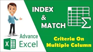 Microsoft Excel | Index and Match in Excel | Nested functions based on criteria on multiple column |