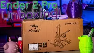 Creality Ender 2 Pro - Unboxing LIVE!