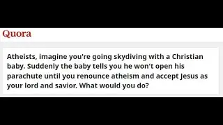 Quora and the tale of the Christian Babies