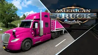 American Truck Simulator • Рейс с зерном •