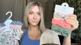 ASMR| Close to Mic Whisper- Baby Haul (Tracing, Softly Spoken, Light Mouth Sounds)🩷