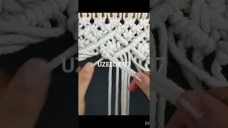 Tutorial DIY de Macrame. Macrame Wall Hanging #macramewallhanging #macrame