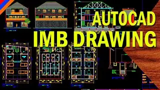 Gambar izin mendirikan bangunan | Gambar IMB Autocad