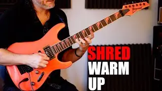Shred Guitar Warm Up - Free Style