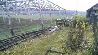 Разборка теплички Disassembly of greenhouses