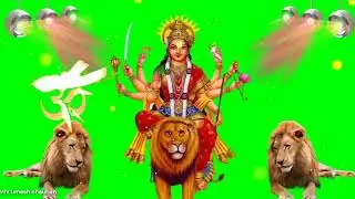 Durga mata HD green screen video|| navratri green screen video🚩🚩🚩🚩