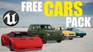 Unreal Engine 4 | Cars Pack | FREE Assets