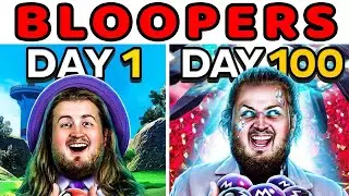 I Spent 100 Days in Pokémon - BLOOPERS