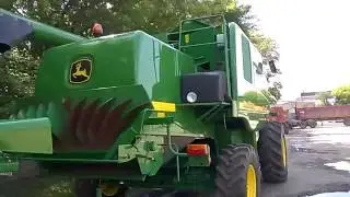 Зерноуборочный комбайн John Deere 9640i cws