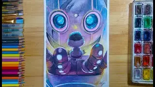 Drawing - The Wild Robot