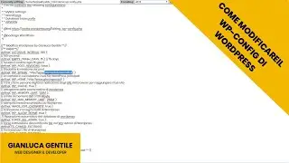 Come Modificare il file Wp-Config di Wordpress