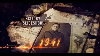 After Effects Template: The History