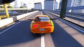 600HP Toyota Supra The Fast and the Furious | Thrustmaster T300RS gameplay