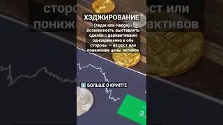 Что такое Хеджирование (Хедж или Hedge)? #криптовалюта #биткоин #биткоинснуля #биржа #crypto