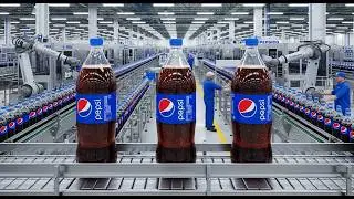 Inside a Giant Factory - The Pepsi Mass Production Process  (Full Process)
