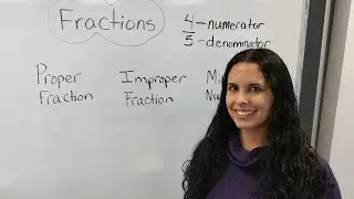 Proper Fractions, Improper Fractions, and Mixed Numbers